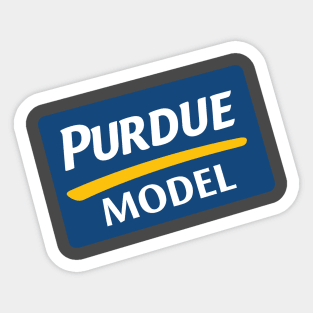 Purdue Model Sticker